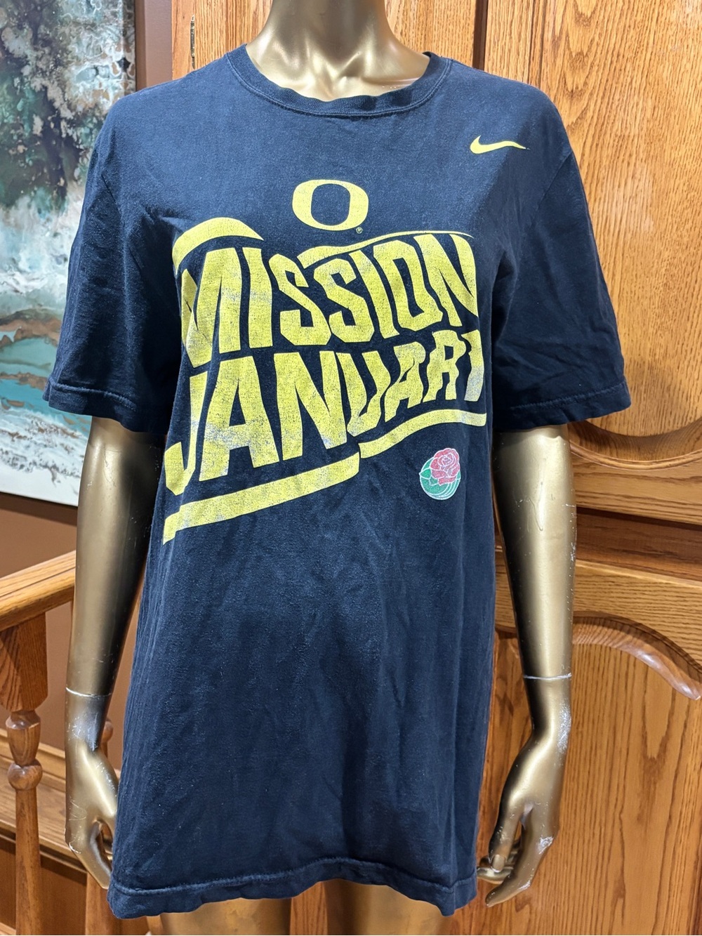 Vintage Nile “Mission January' Graphic Tee